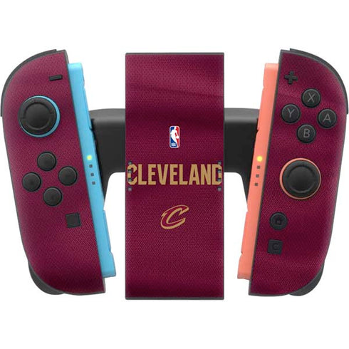 NBA Cleveland Cavaliers Jersey Nintendo Switch 2 (2025) Joy-Con Controller Skin