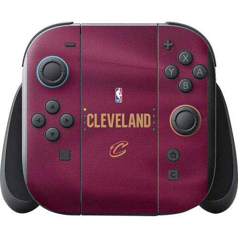 NBA Cleveland Cavaliers Jersey Nintendo Switch 2 (2025) with Joy-Con Skin