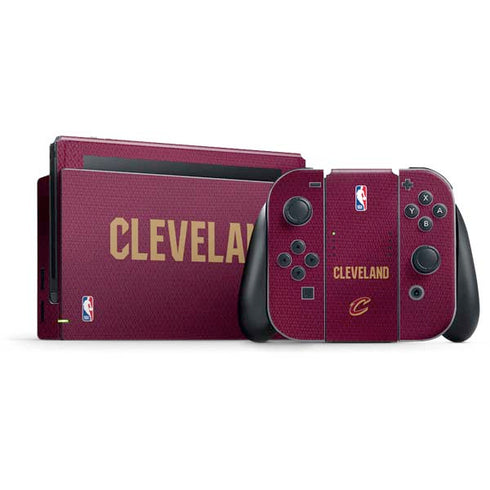 NBA Cleveland Cavaliers Jersey Nintendo Switch Bundle Skin