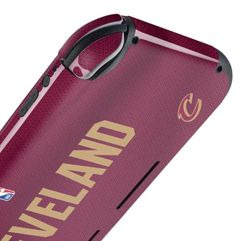 NBA Cleveland Cavaliers Jersey Nintendo Switch Lite Skin