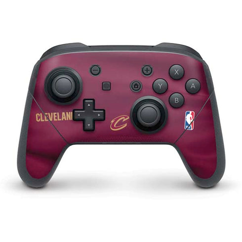 NBA Cleveland Cavaliers Jersey Nintendo Switch Pro Controller Skin