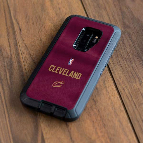 NBA Cleveland Cavaliers Jersey Otterbox Defender Galaxy Skin