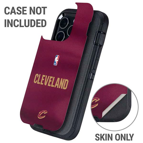 NBA Cleveland Cavaliers Jersey Otterbox Defender iPhone Skin