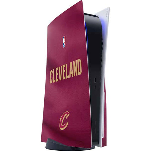 NBA Cleveland Cavaliers Jersey PS5 Console Skin