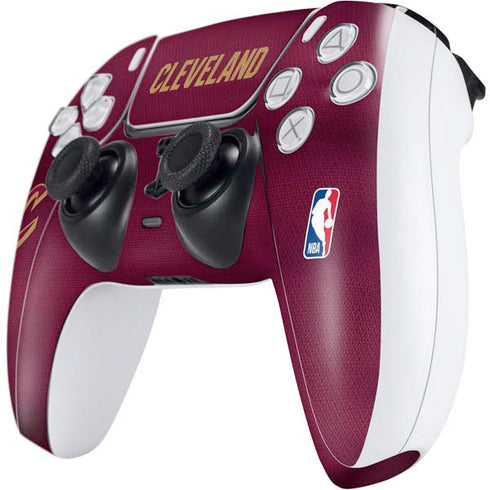 NBA Cleveland Cavaliers Jersey PS5 Controller Skin