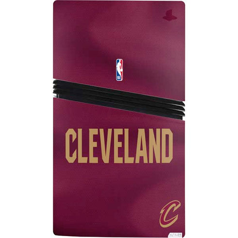 NBA Cleveland Cavaliers Jersey PS5 Pro Console Skin