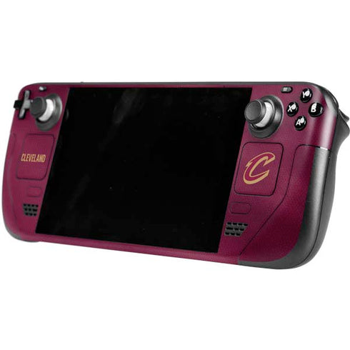 NBA Cleveland Cavaliers Jersey Steam Deck Handheld Gaming Computer Skin