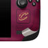 NBA Cleveland Cavaliers Jersey Steam Deck Handheld Gaming Computer Skin