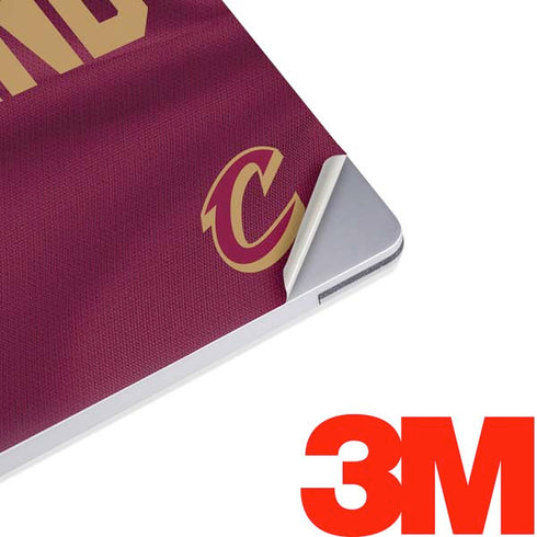 NBA Cleveland Cavaliers Jersey Surface Laptop 3 13.5in Skin