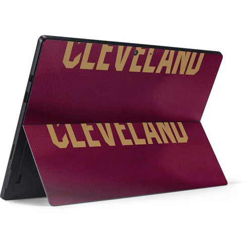 NBA Cleveland Cavaliers Jersey Surface Pro 7 Skin