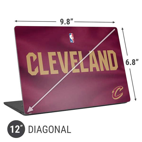 NBA Cleveland Cavaliers Jersey Universal Laptop 12in (9.8 x 6.8in) Skin