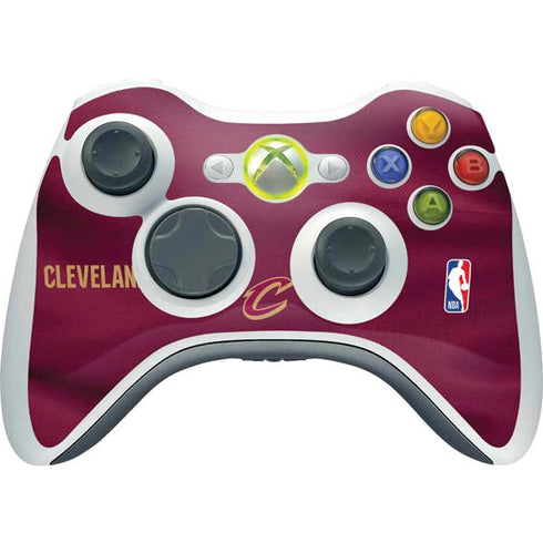 NBA Cleveland Cavaliers Jersey Xbox 360 Wireless Controller Skin