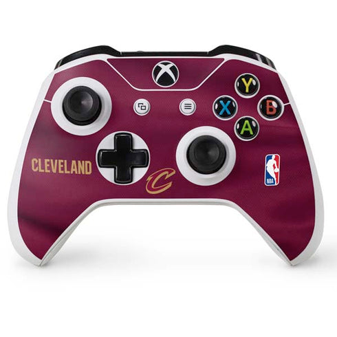 NBA Cleveland Cavaliers Jersey Xbox One S Console and Controller Bundle Skin