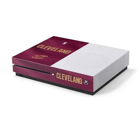 NBA Cleveland Cavaliers Jersey Xbox One S Console Skin