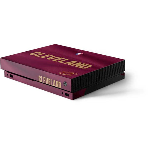 NBA Cleveland Cavaliers Jersey Xbox One X Console Skin
