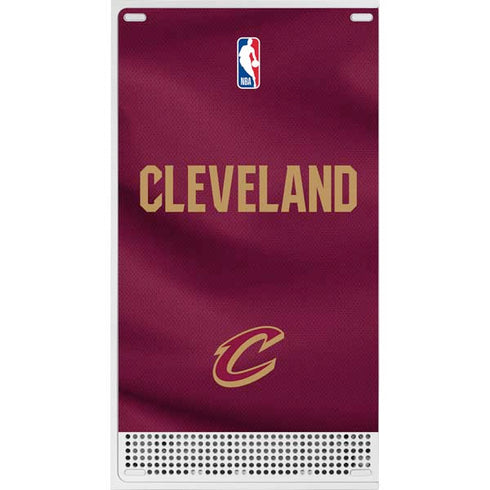 NBA Cleveland Cavaliers Jersey Xbox Series S Console Skin
