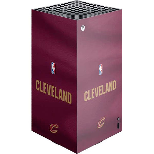 NBA Cleveland Cavaliers Jersey XBox Series X Digital Edition Console Skin