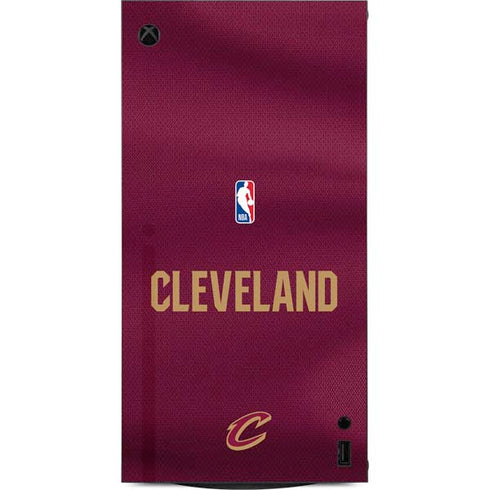 NBA Cleveland Cavaliers Jersey XBox Series X Digital Edition Console Skin