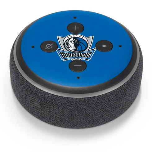 NBA Dallas Mavericks Distressed Amazon Echo Dot Skin