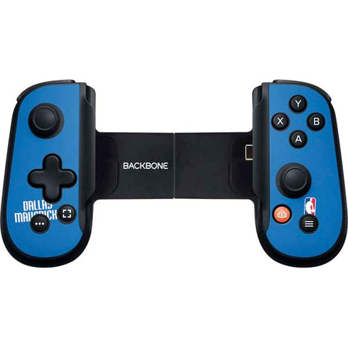 NBA Dallas Mavericks Distressed Backbone One for iPhone Game Controller Skin