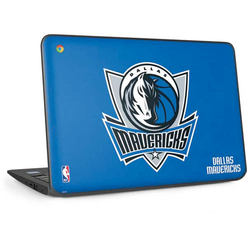NBA Dallas Mavericks Distressed HP Chromebook Skin