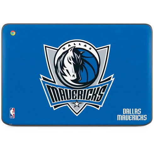 NBA Dallas Mavericks Distressed HP Chromebook Skin