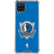 NBA Dallas Mavericks Distressed Galaxy A12 Clear Case