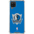 NBA Dallas Mavericks Distressed Galaxy A12 Clear Case