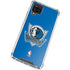 NBA Dallas Mavericks Distressed Galaxy A12 Clear Case