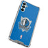 NBA Dallas Mavericks Distressed Galaxy A14 5G Clear Case
