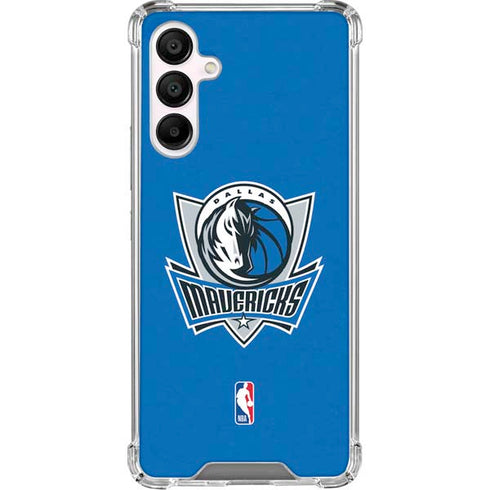 NBA Dallas Mavericks Distressed Galaxy A16 5G Clear Case