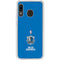 NBA Dallas Mavericks Distressed Galaxy A20 Clear Case