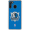 NBA Dallas Mavericks Distressed Galaxy A21 Clear Case