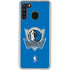NBA Dallas Mavericks Distressed Galaxy A21 Clear Case