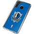 NBA Dallas Mavericks Distressed Galaxy A21 Clear Case