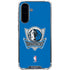 NBA Dallas Mavericks Distressed Galaxy A36 5G Clear Case