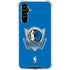 NBA Dallas Mavericks Distressed Galaxy A54 5G Clear Case