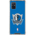 NBA Dallas Mavericks Distressed Galaxy A71 5G Clear Case