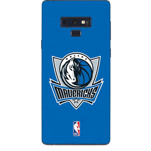 NBA Dallas Mavericks Distressed Galaxy Note 9 Skin