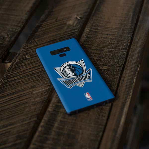 NBA Dallas Mavericks Distressed Galaxy Note 9 Skin