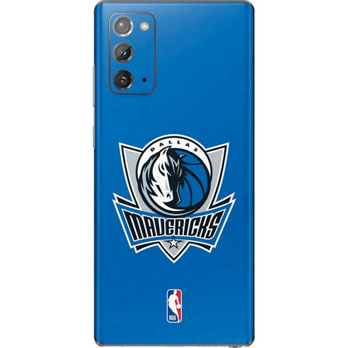 NBA Dallas Mavericks Distressed Galaxy Note20 5G Skin