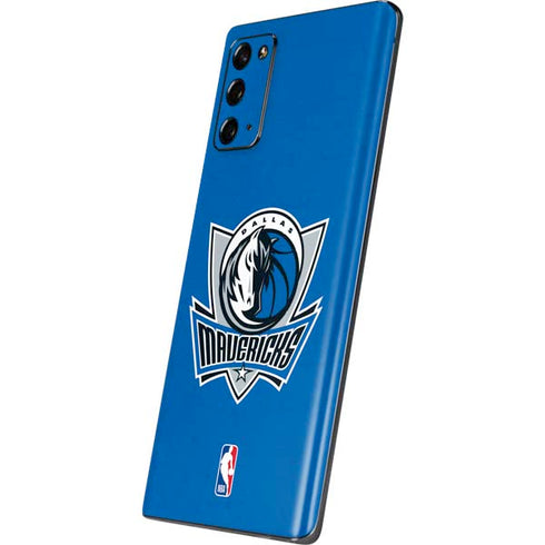 NBA Dallas Mavericks Distressed Galaxy Note20 5G Skin