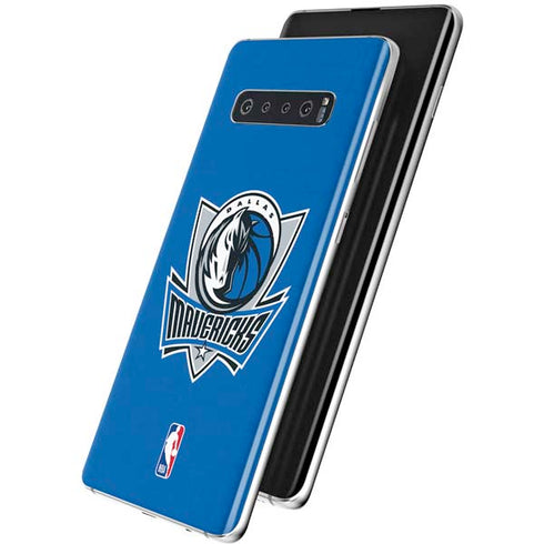 NBA Dallas Mavericks Distressed Galaxy S10 Skin