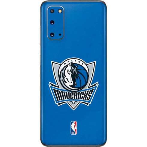 NBA Dallas Mavericks Distressed Galaxy S20 Skin