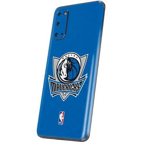 NBA Dallas Mavericks Distressed Galaxy S20 Skin