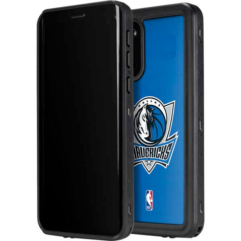 NBA Dallas Mavericks Distressed Galaxy S20 Waterproof Case