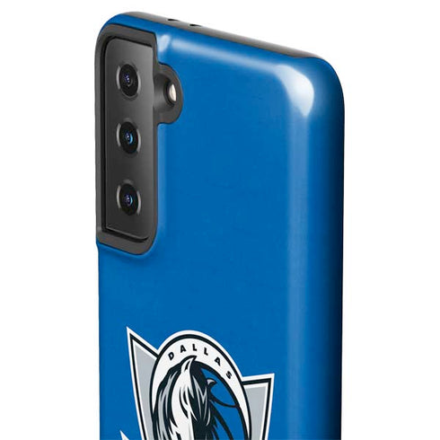 NBA Dallas Mavericks Distressed Galaxy S21 FE Pro Case