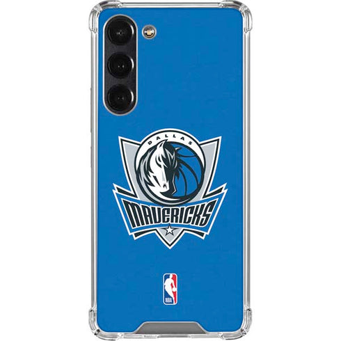 NBA Dallas Mavericks Distressed Galaxy S23 FE Clear Case