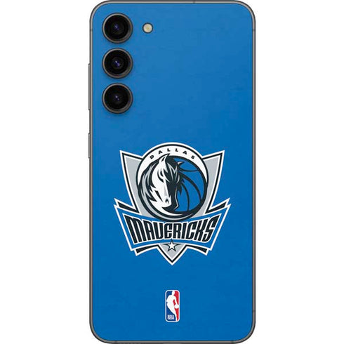 NBA Dallas Mavericks Distressed Galaxy S23 FE Skin