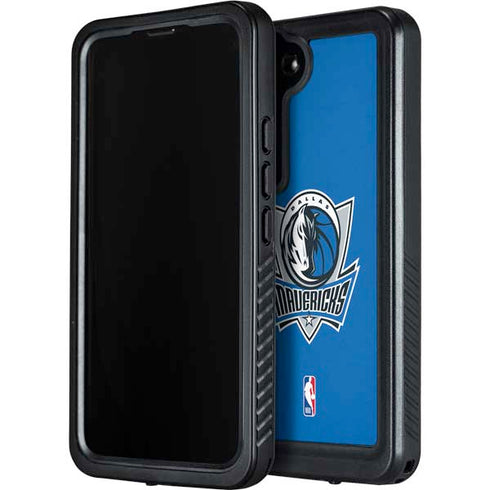 NBA Dallas Mavericks Distressed Galaxy S23 Plus Waterproof Case